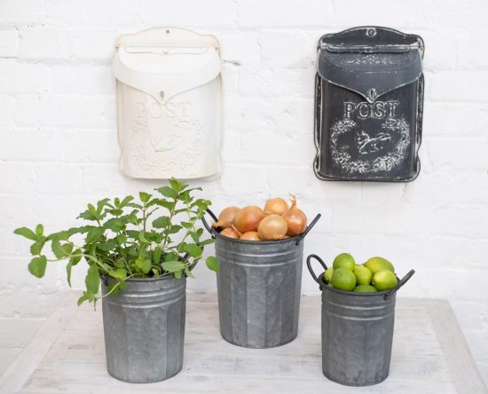 Metal Garden Pails
