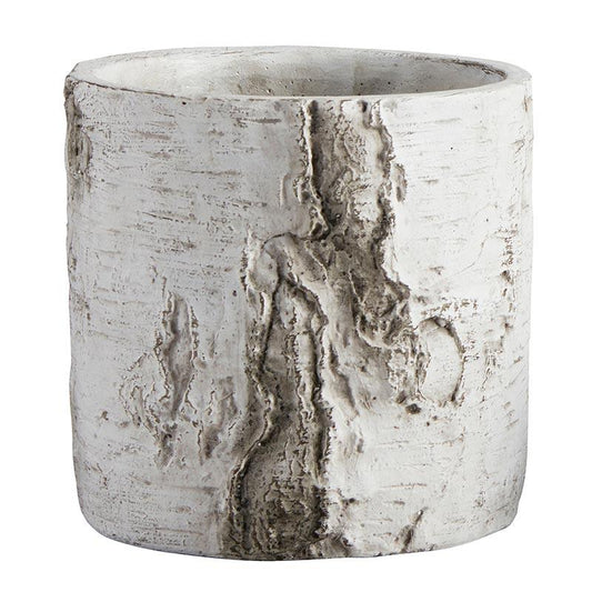 Tree Bark Cement Planters