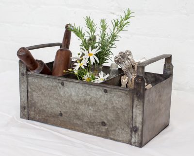 Zinc Box with Handle