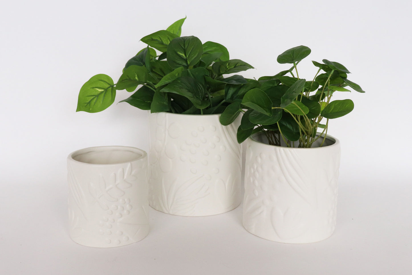 Caprice Foliage Planter - Snow