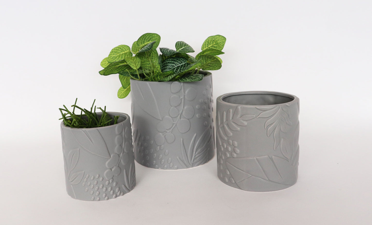 Caprice Foliage Planter - Smoke