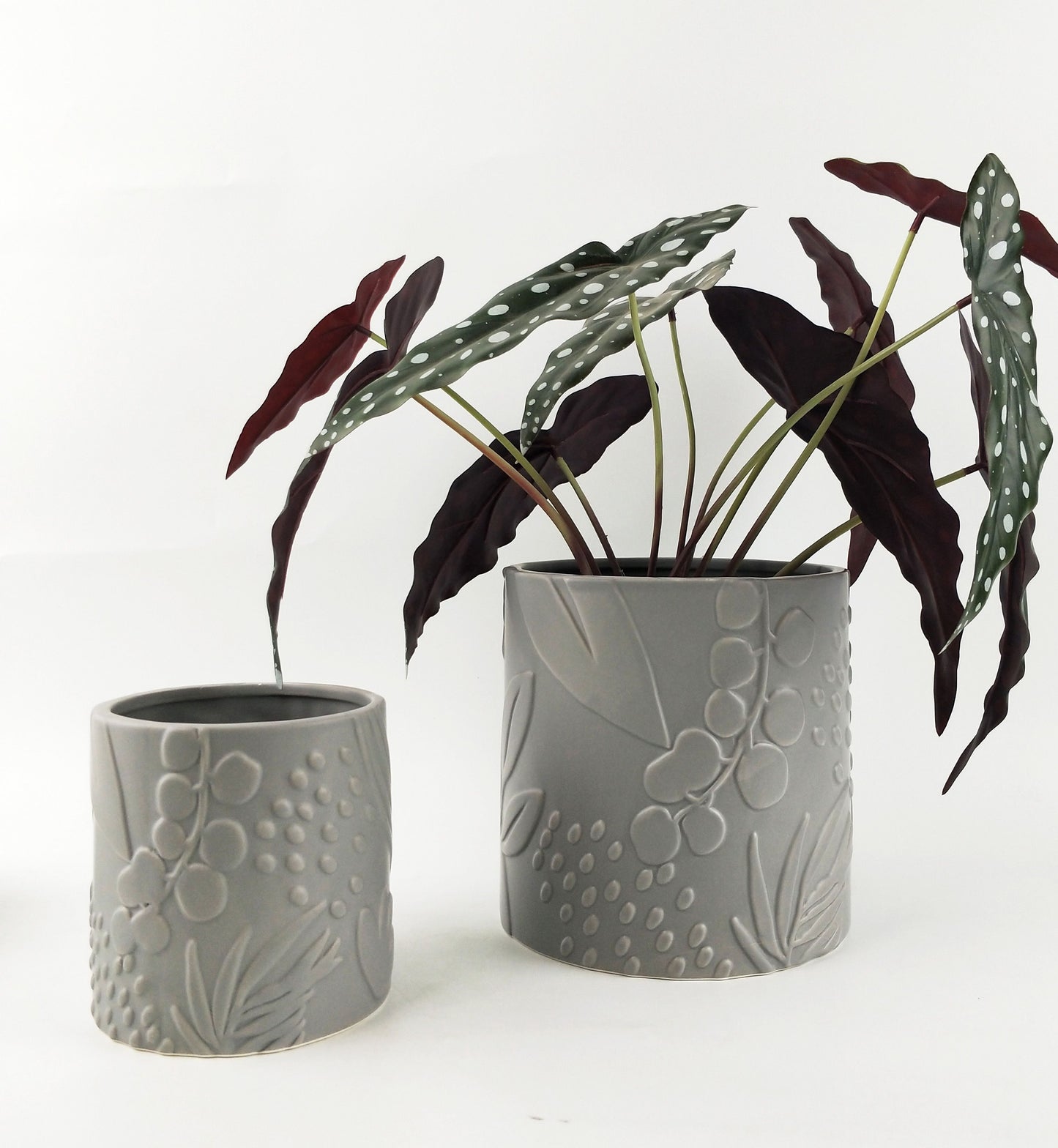 Caprice Foliage Planter - Smoke
