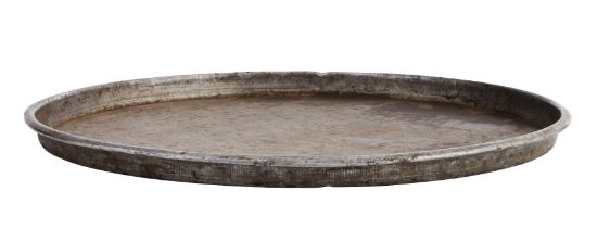 Recycled Round Iron Tray