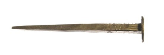 Hand Forged Brass Nail