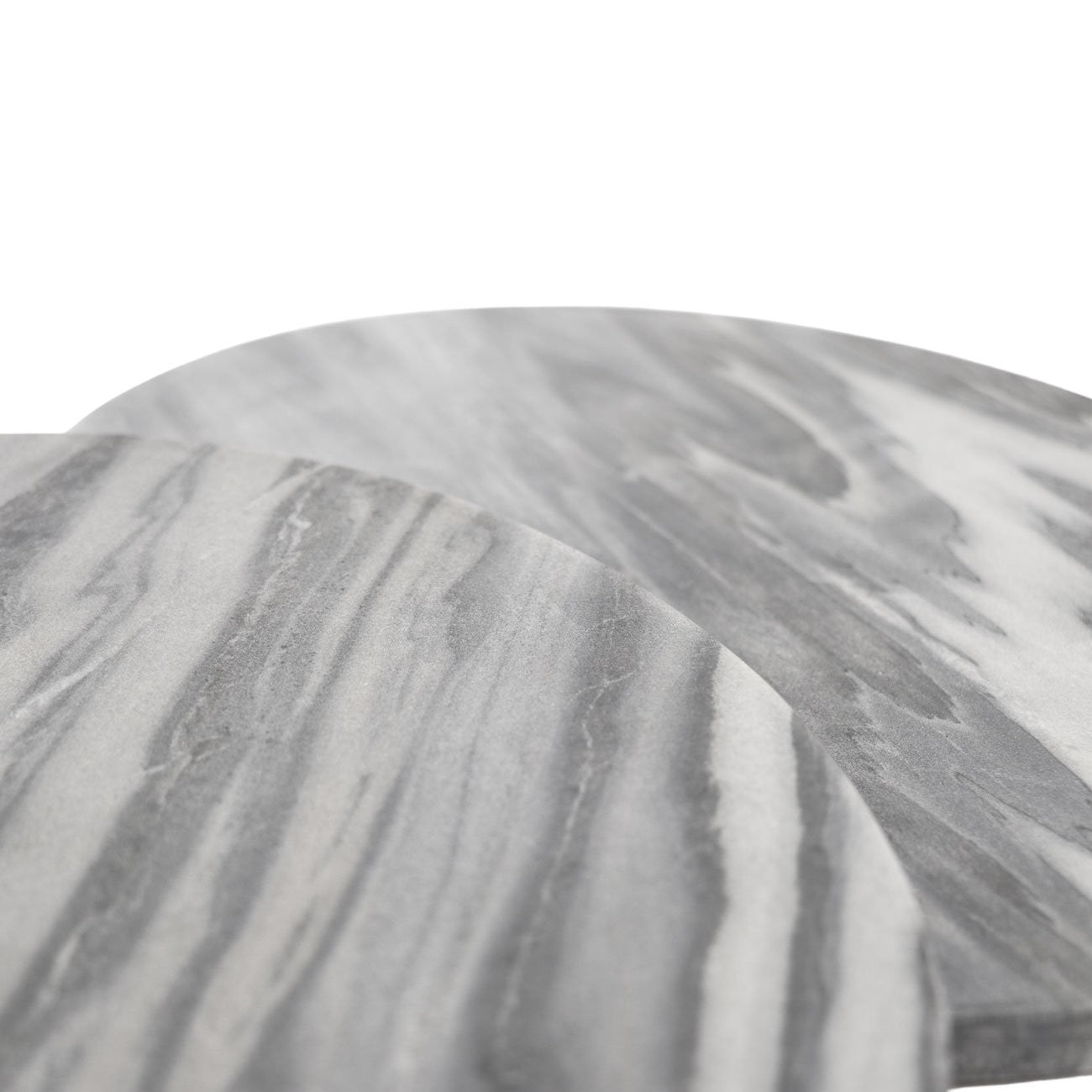 Grey Marble Round Plate / Tray