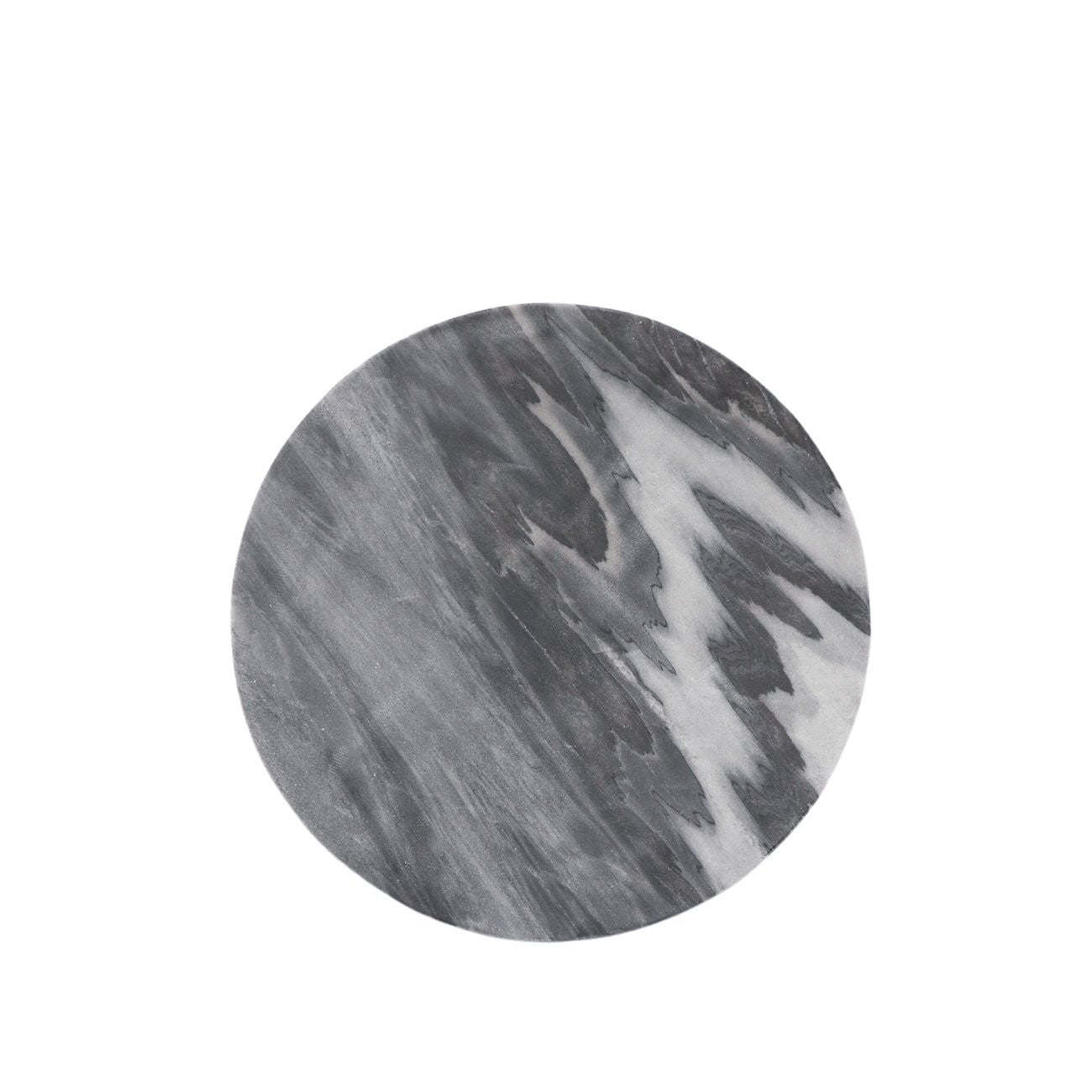 Grey Marble Round Plate / Tray