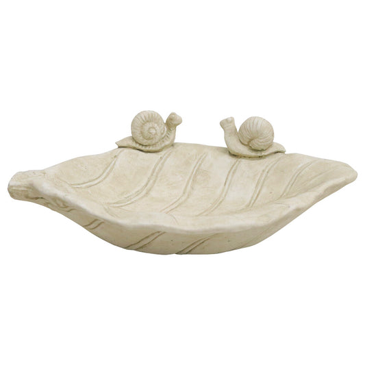 Garden Water Bowl - Snail