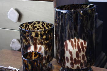 Tortoiseshell Hurricane / Vase - Medium