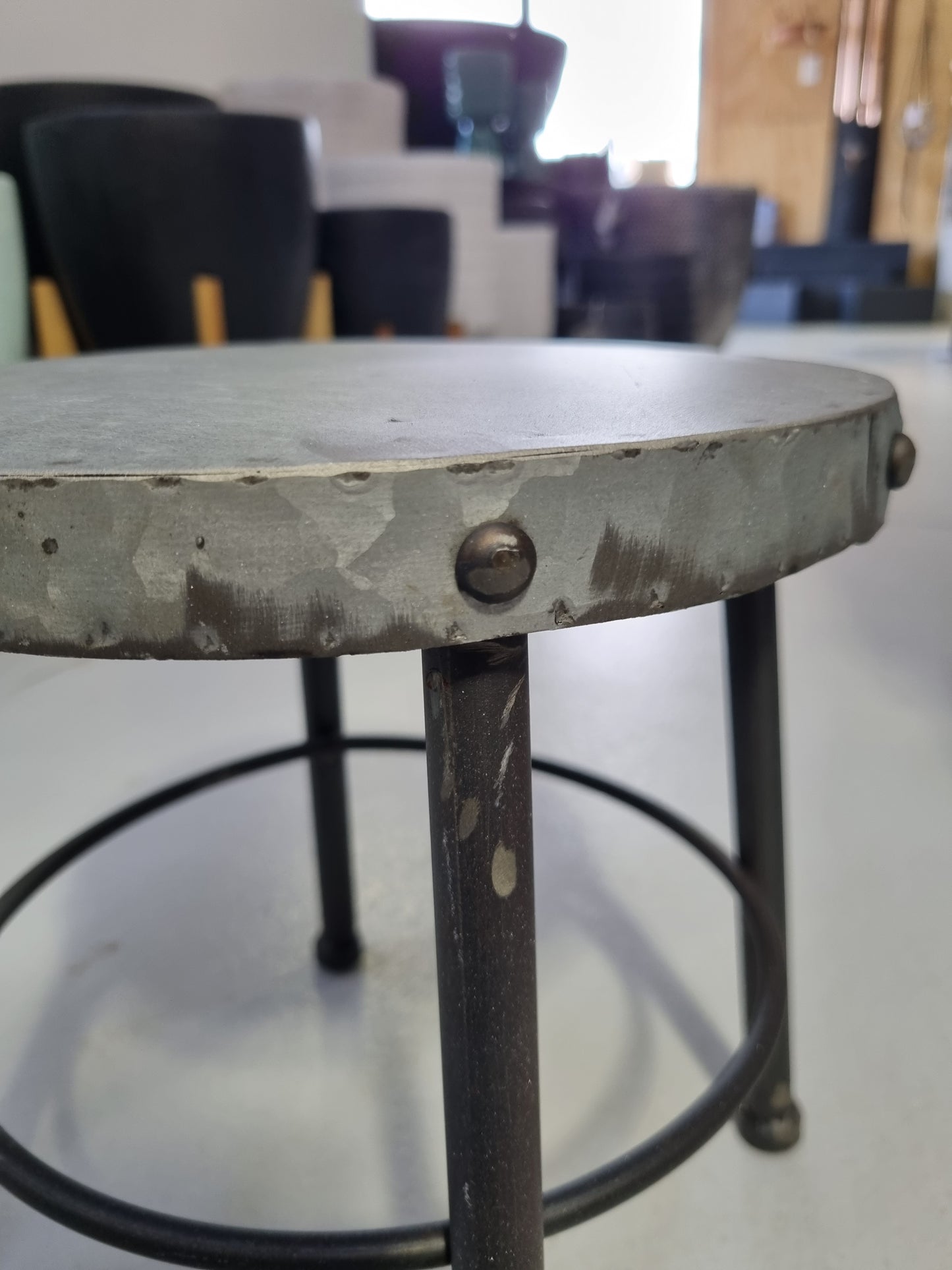 Metal Milking Stool