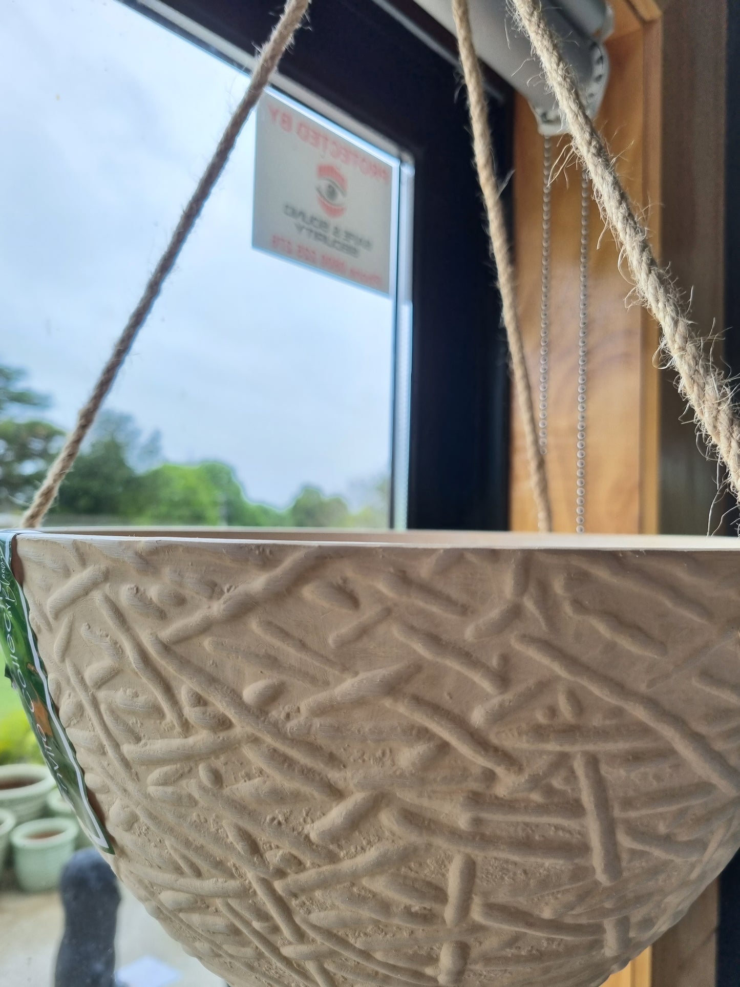 Enviro Collection - Hanging Tan Planter