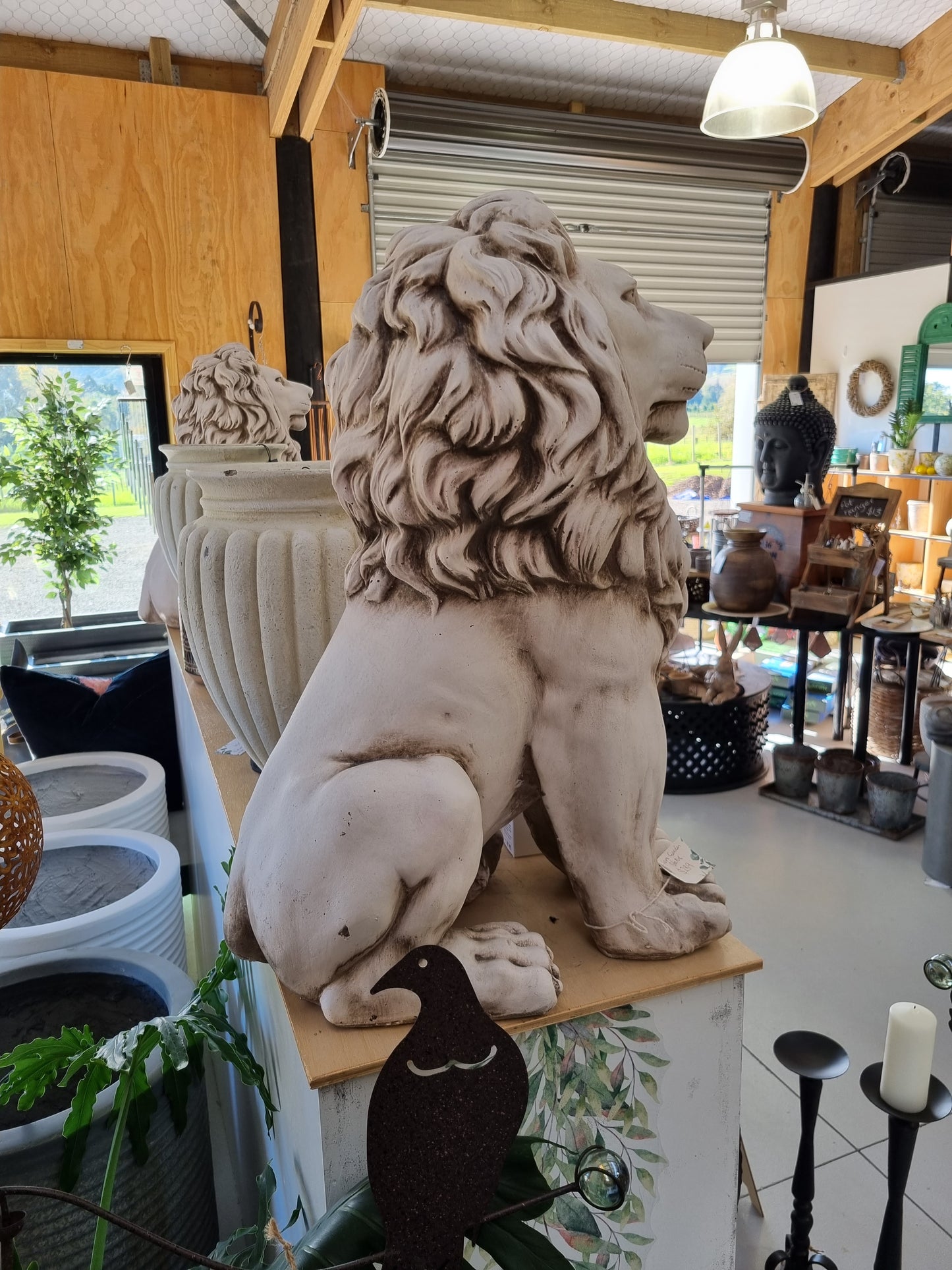 Lion Garden Statue