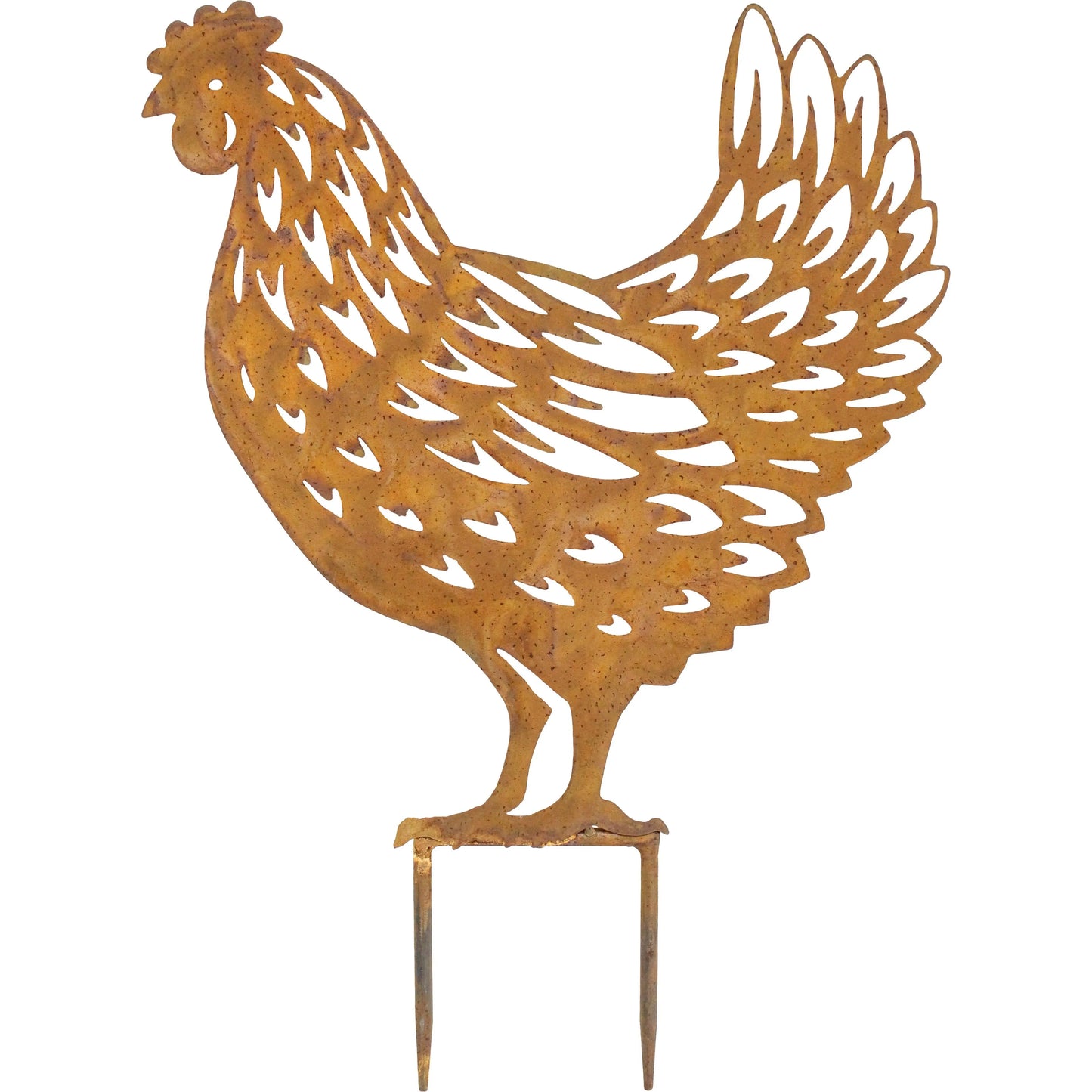 Hen Garden Stake