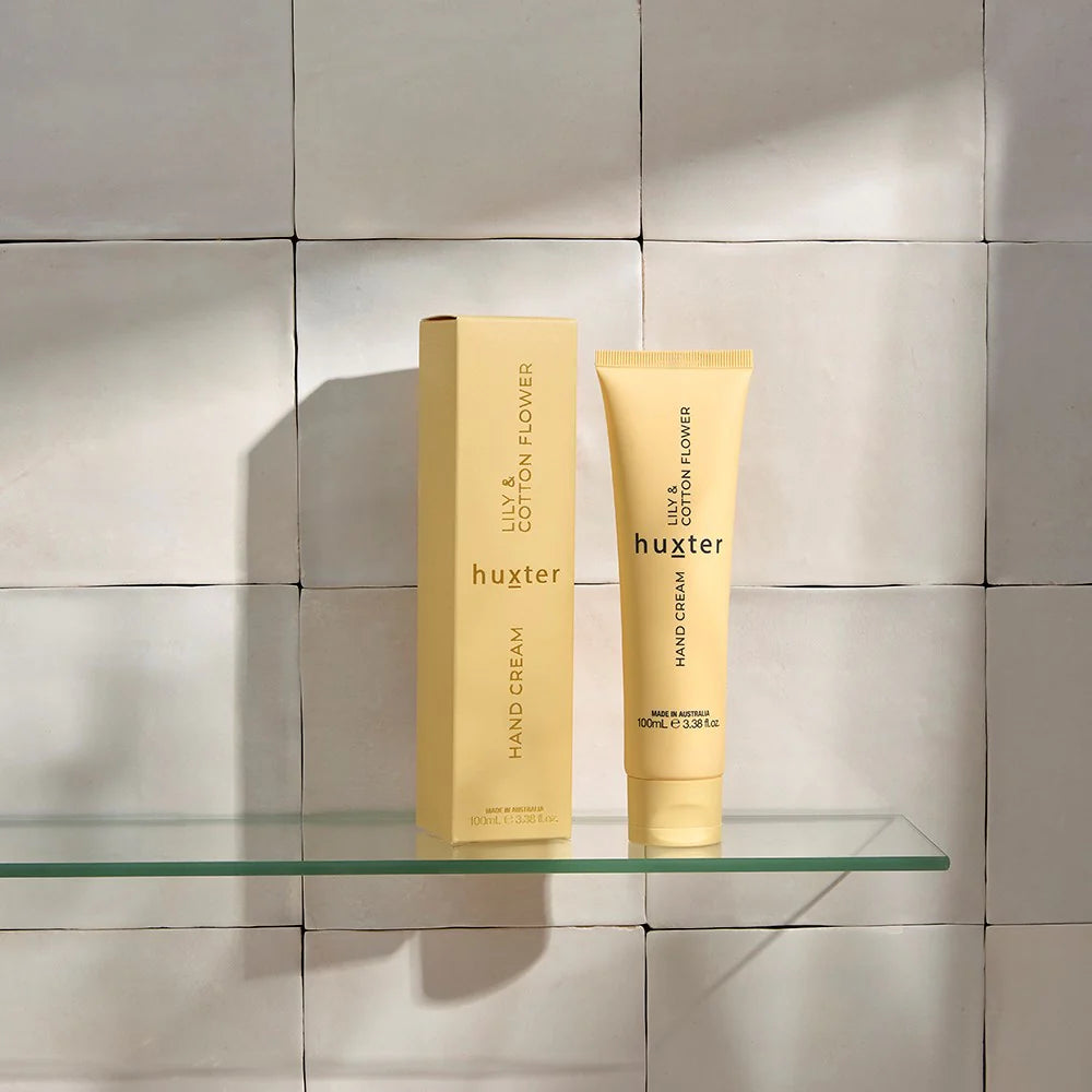Huxter Hand Lotion - Lily & Cotton Flower 100mls