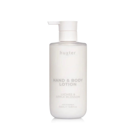 Huxter Hand & Body Lotion - Lychee & Apple Blossom 500mls