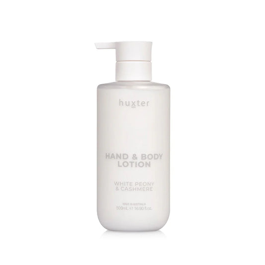 Huxter Hand & Body Lotion -  White Peony & Cashmere 500mls