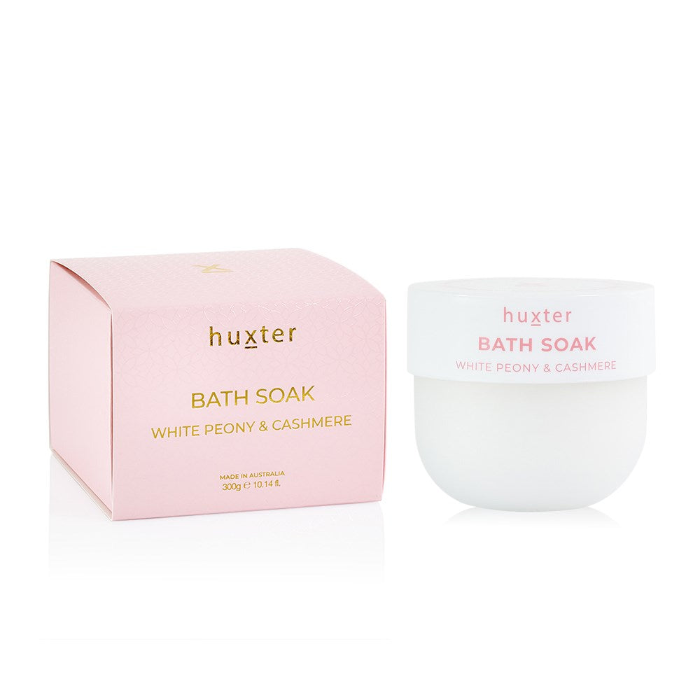 Huxter Bath Soak -  White Peony & Cashmere 300mls