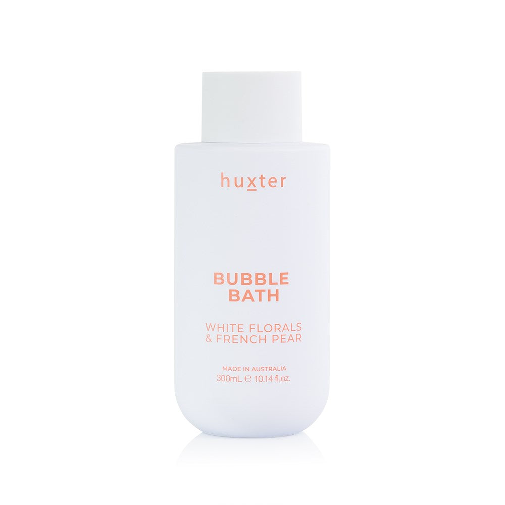 Huxter Bubble Bath -  White Florals & French Pear 300mls