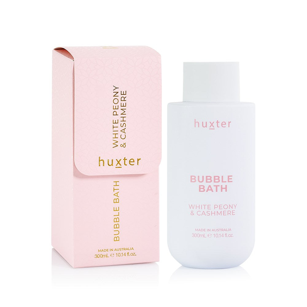 Huxter Bubble Bath -  White Peony & Cashmere 300mls