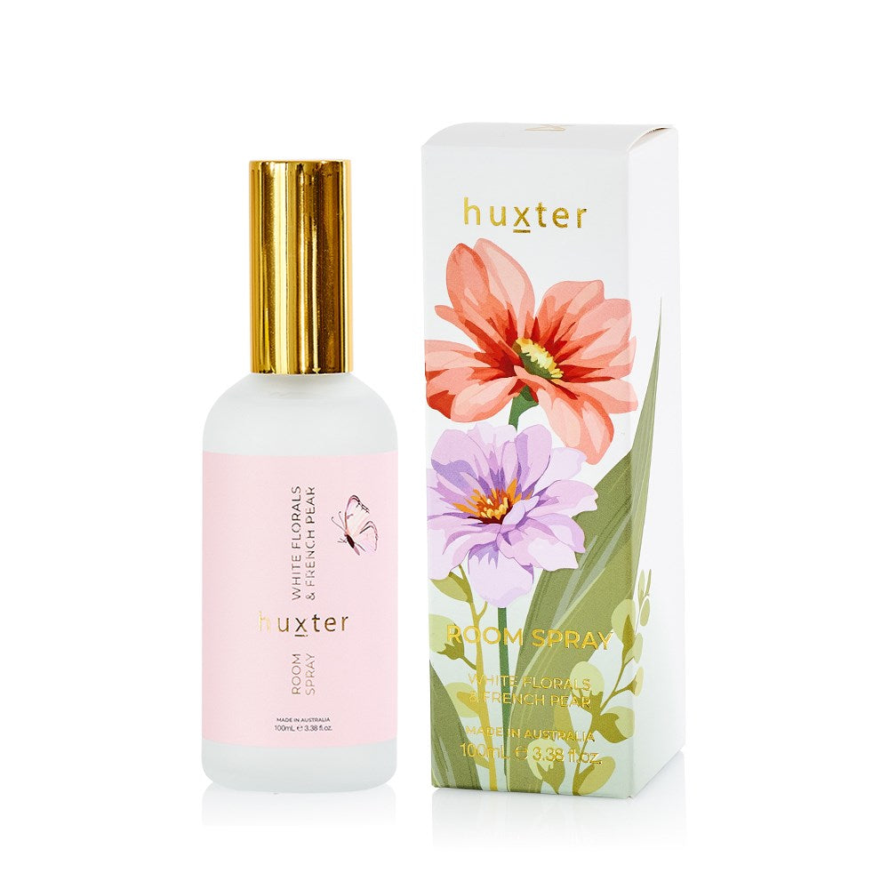 Boxed Huxter Room Spray - Florals & French Pear