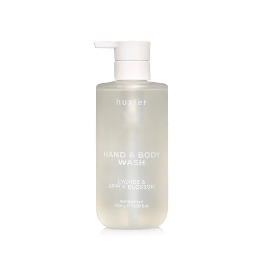Huxter Hand & Body Wash - Lychee & Apple Blossom 500mls