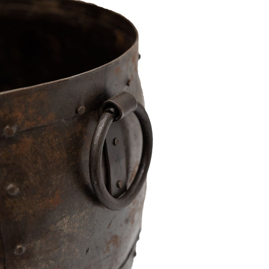 Iron Studded Pot - Small