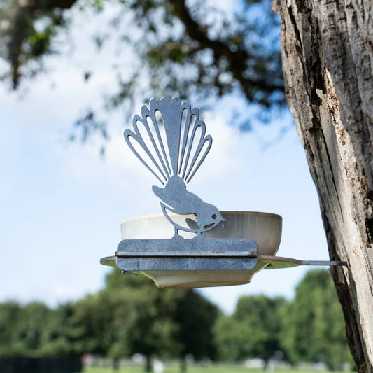 Metal Bird - Bird Feeder Bowl