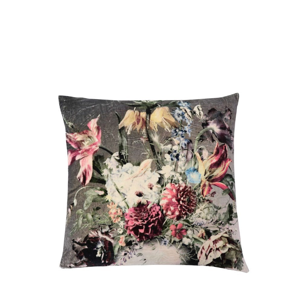 Luxury Sari Bloom Cushion - In Bloom