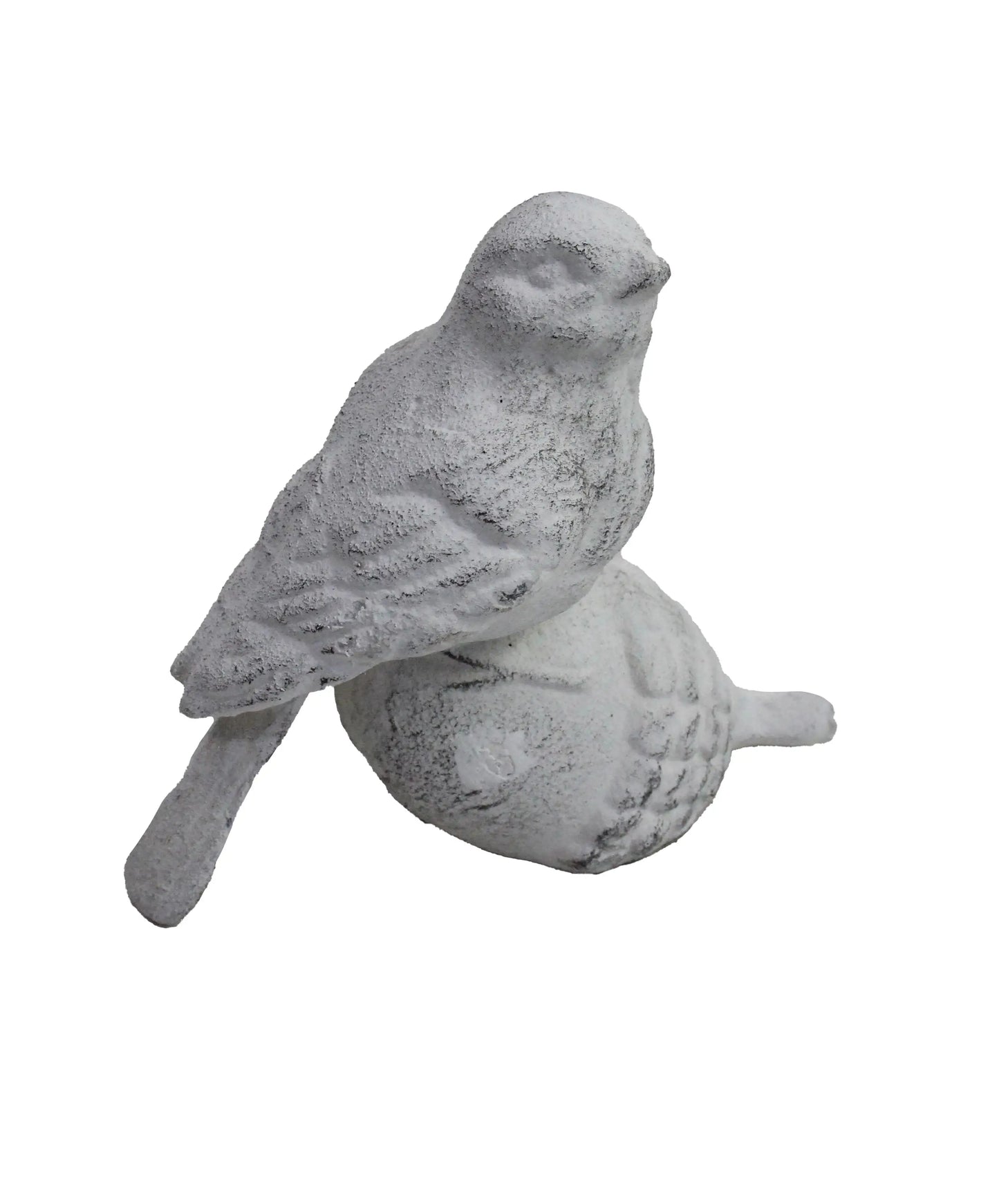 Bird on Acorn  - White
