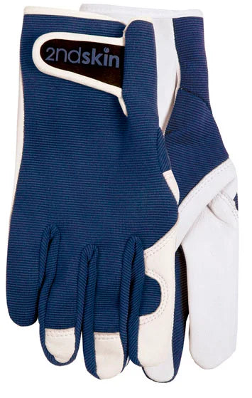 2nd Skin - Gardening Gloves in Navy LARGE