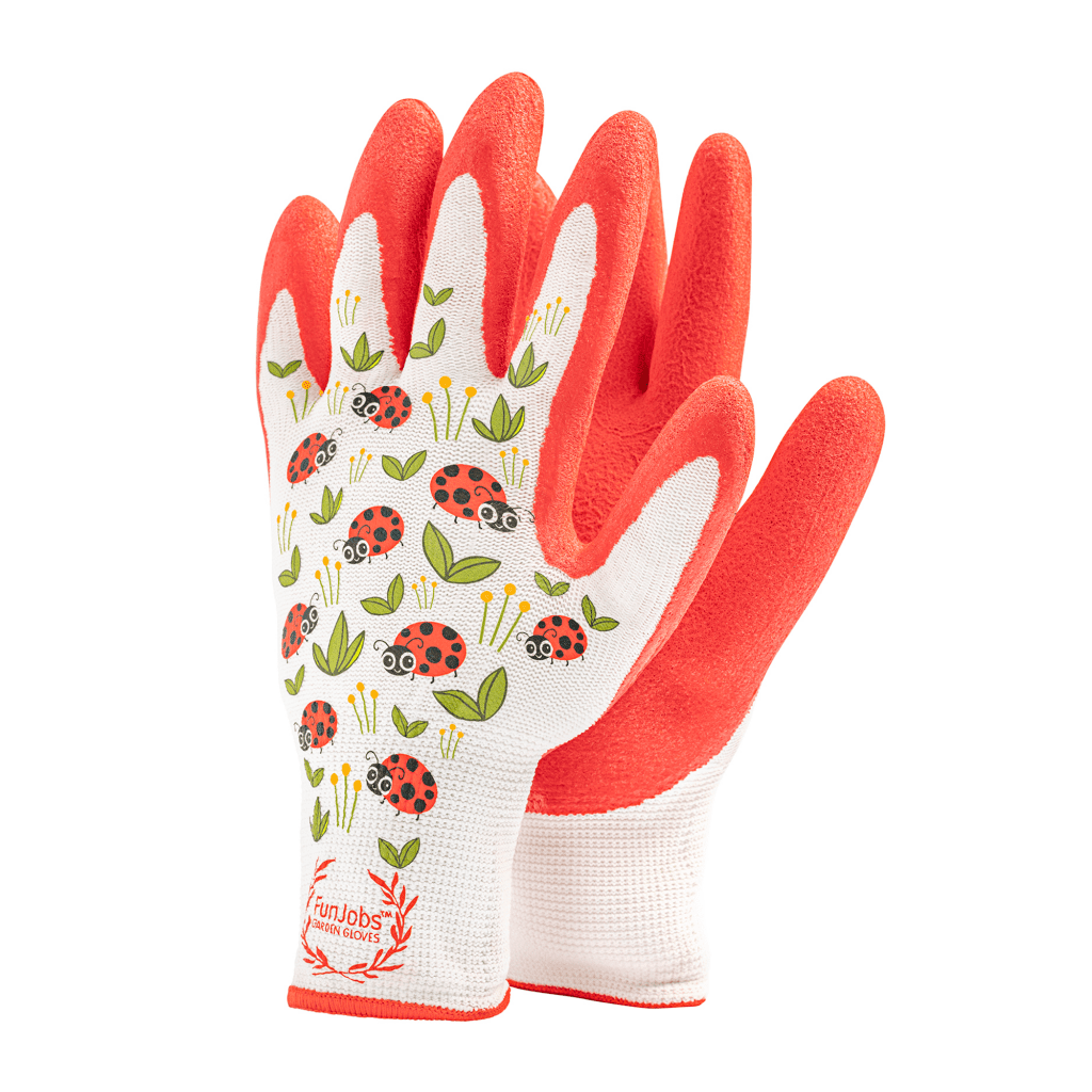 FunJobs - Gardening Gloves Lady Bugs