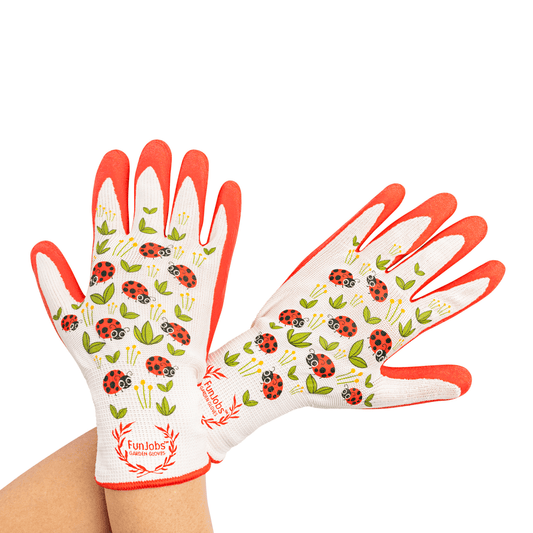 FunJobs - Gardening Gloves Lady Bugs
