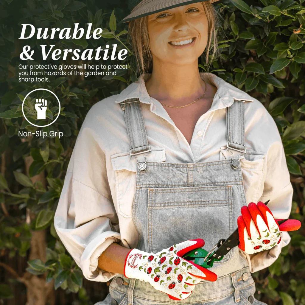 FunJobs - Gardening Gloves Lady Bugs