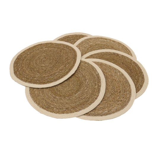 Cream Seagrass Placemat / Pot Mat