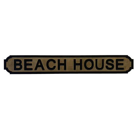 Beach House Road Sign - Large