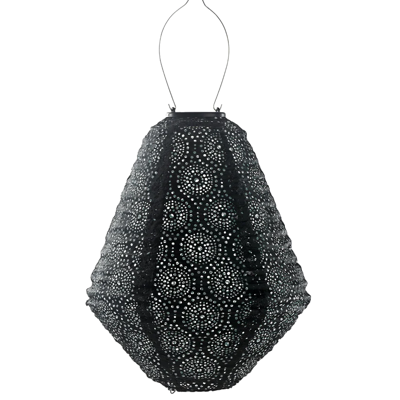 Lumiz Solar Lantern - Can 30cm (2 colours Green and Taupe)