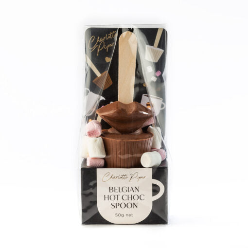 Belgian Hot Chocolate Spoon - Kiss