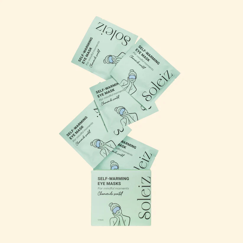 Soleiz Self Warming Eye Masks - Chamomile