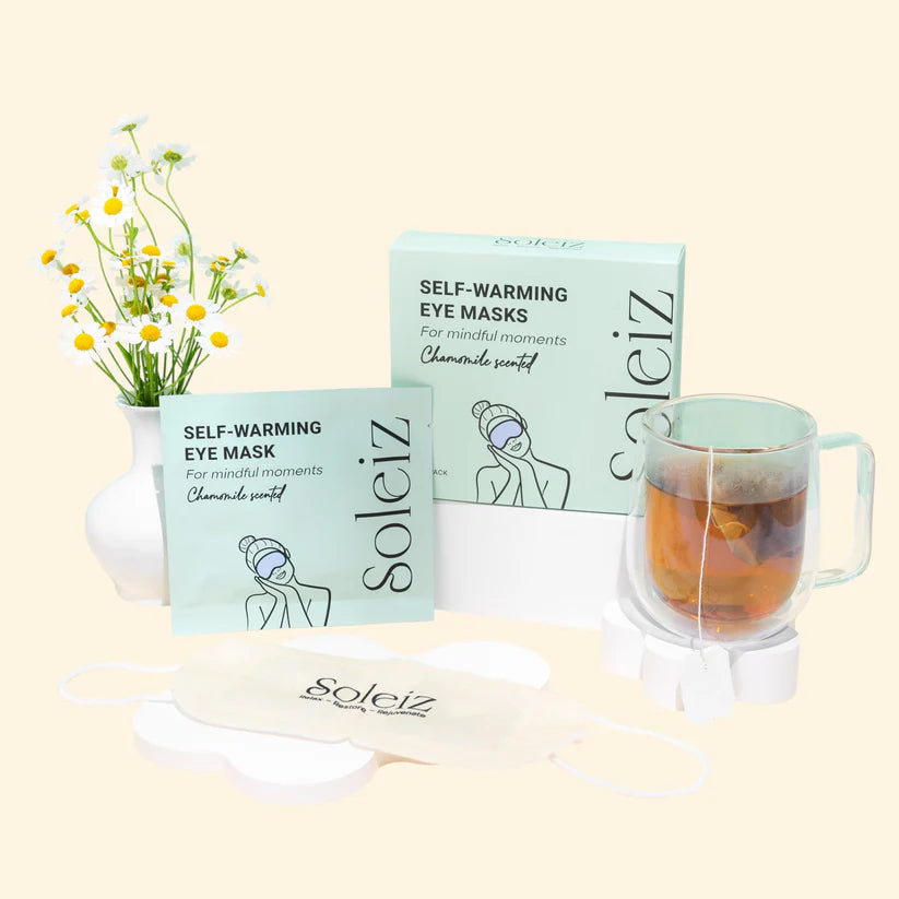 Soleiz Self Warming Eye Masks - Chamomile