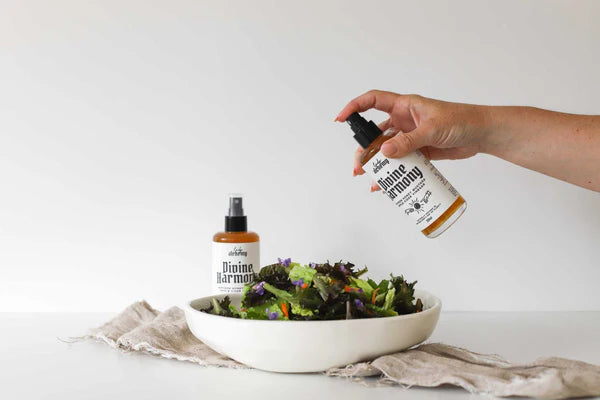 Lady Alchemy - Divine Harmony - Saffron Honey Mustard ACV Salad Spritz