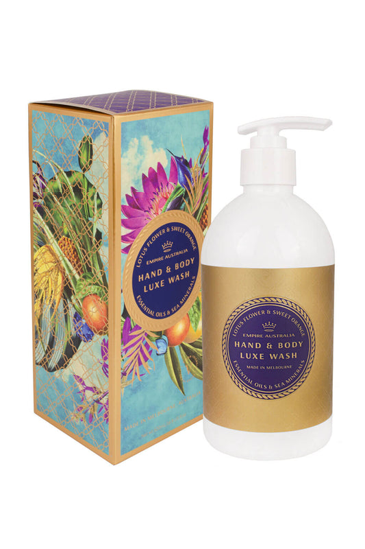 Sapphire Coast - Lotus Flower & Sweet Orange Hand & Body Wash 500ml