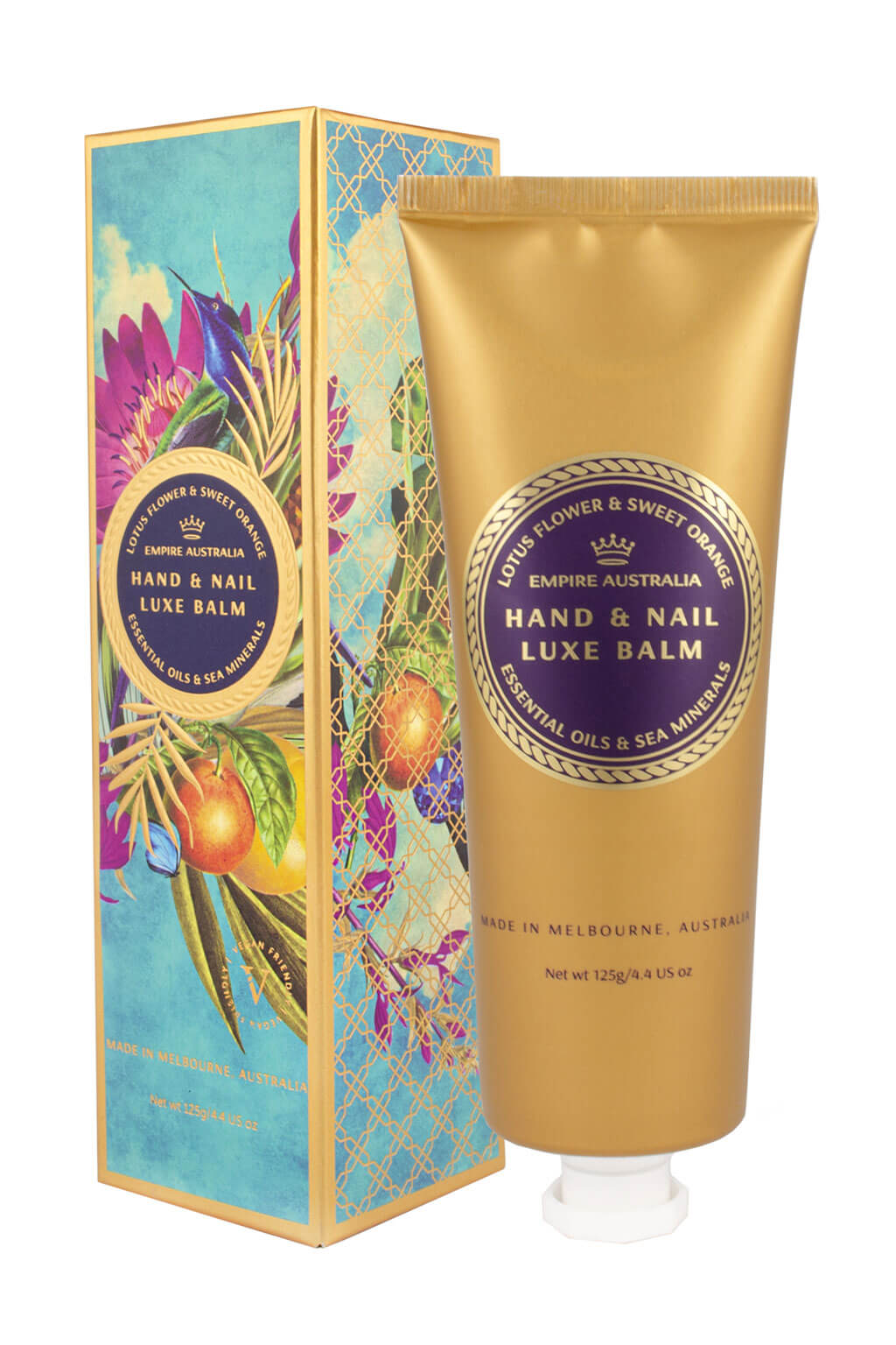 Sapphire Coast - Lotus Flower & Sweet Orange Hand Balm 125ml