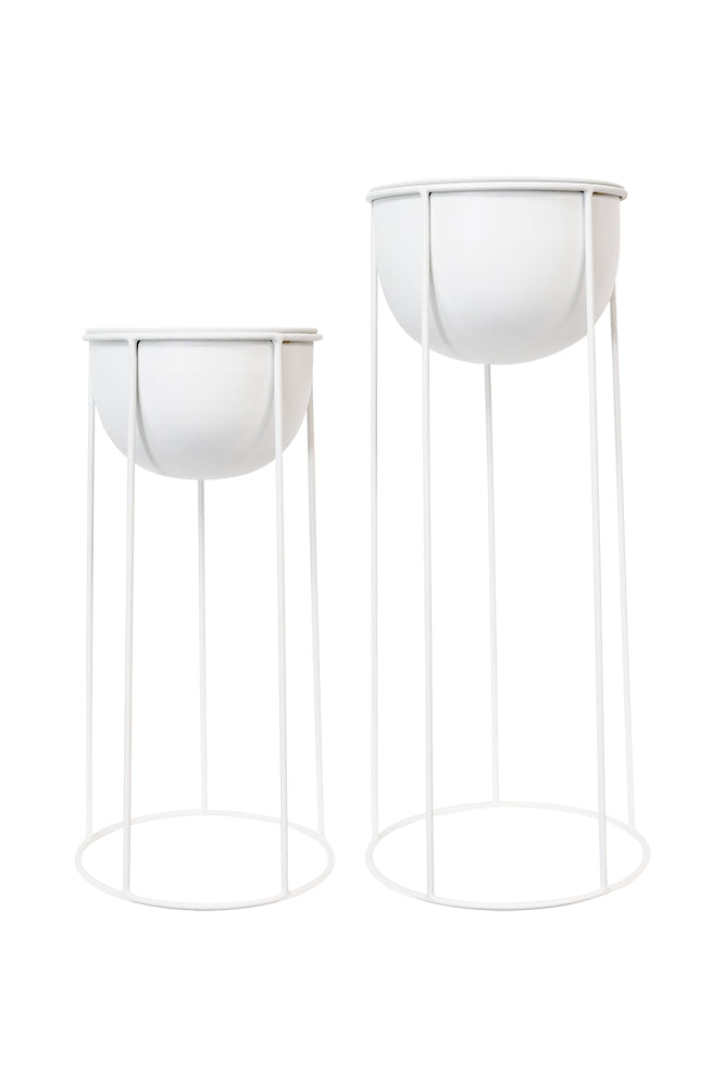 Erza Planter Stands - White