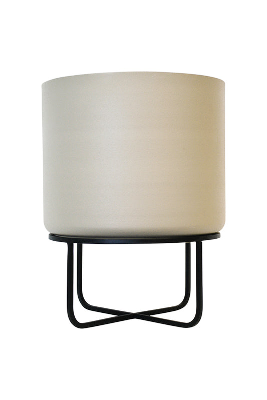 Asher Planter on Stand - Beige