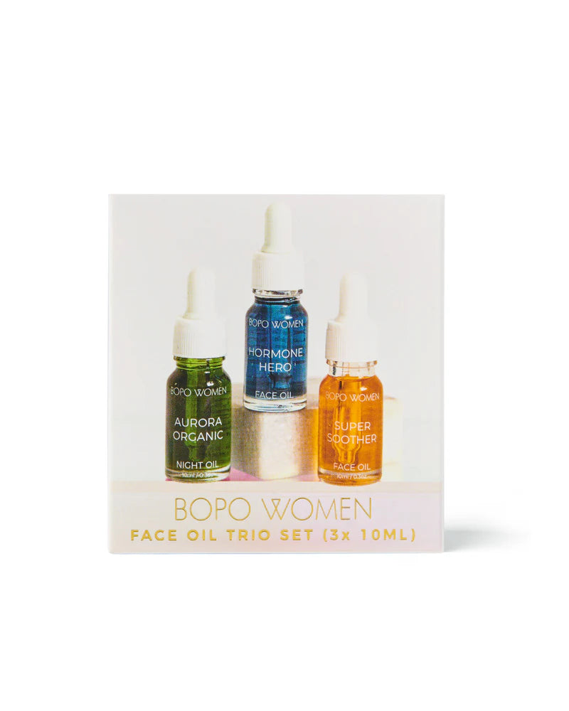 Bopo Women -  Mini Face Oil Trio