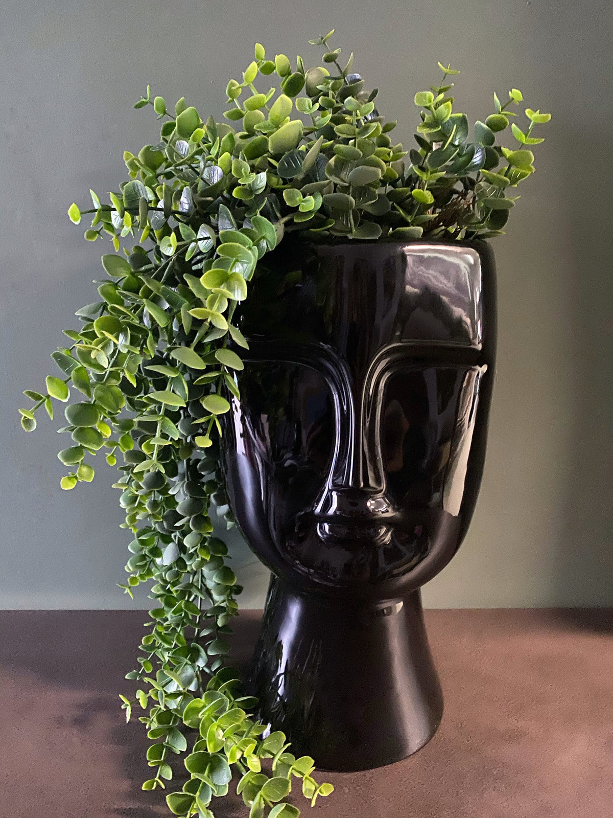 Angelo Ceramic Face Vase