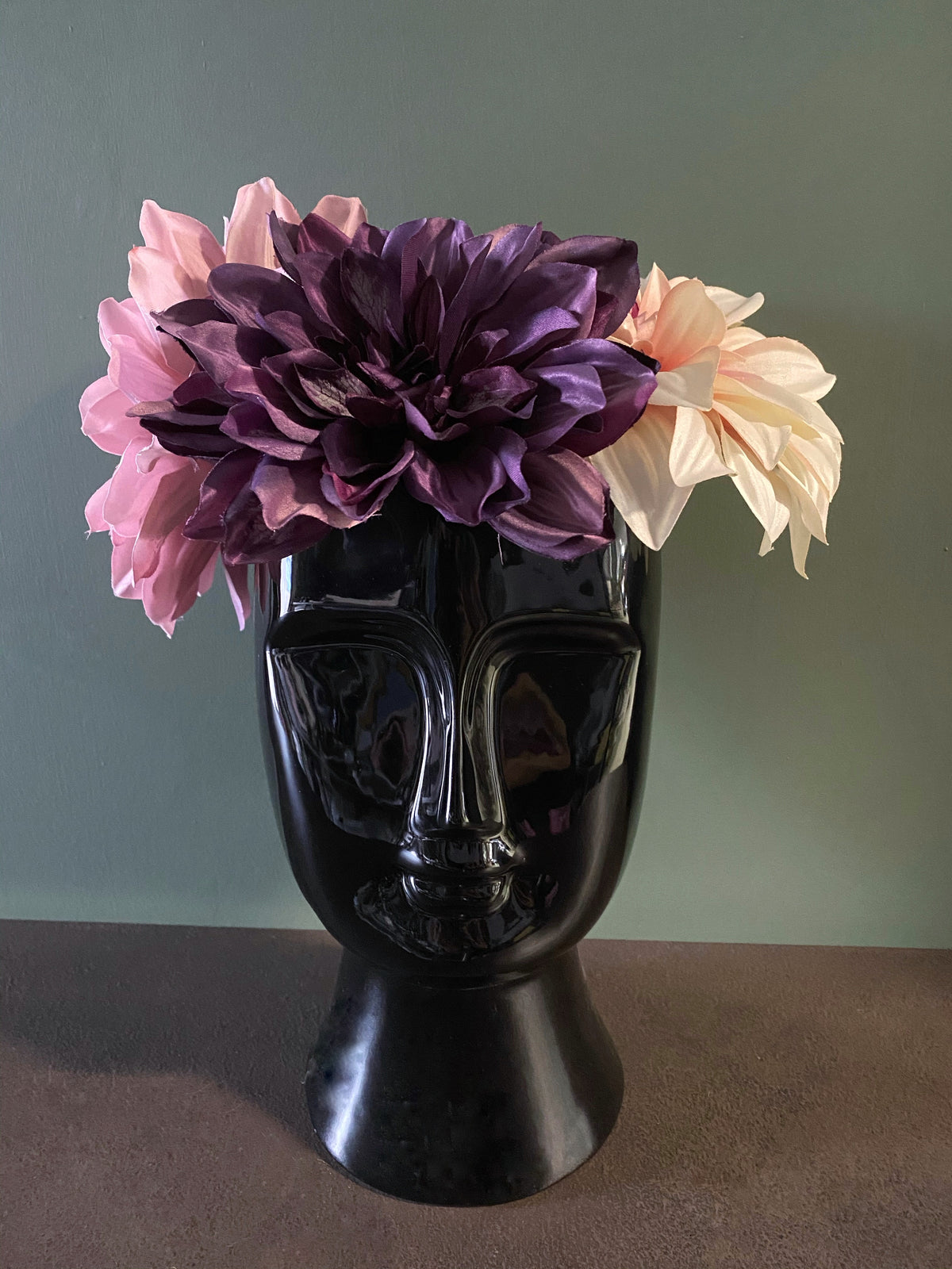 Angelo Ceramic Face Vase