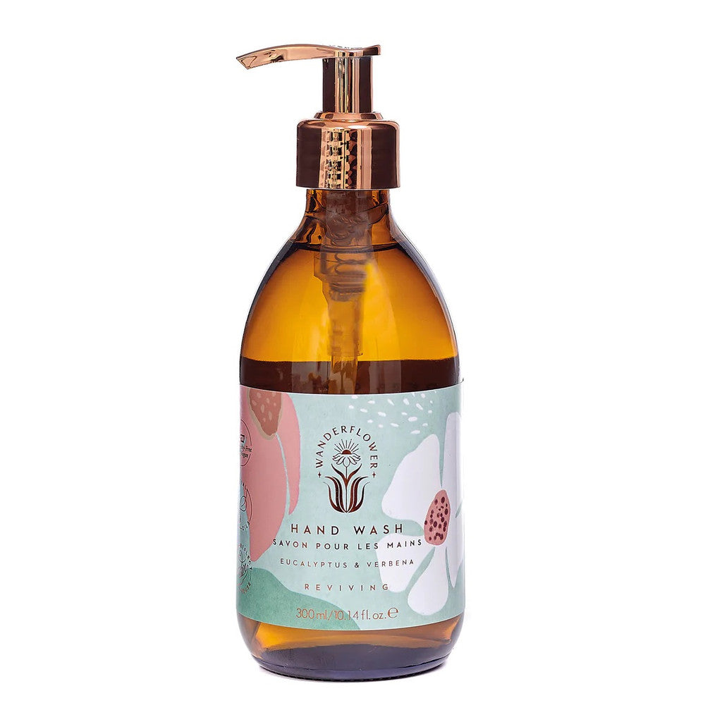 Wanderflower Hand Wash 300mls - Eucalyptus & Verbena