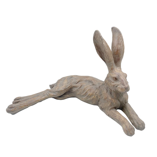 Laying Country Hare - Indoor Earth