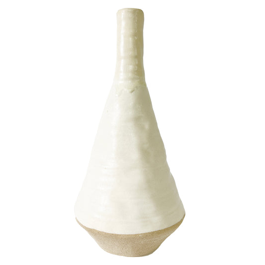 Slender Cream Vase