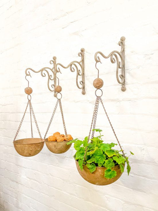 Hanging Metal Bowls